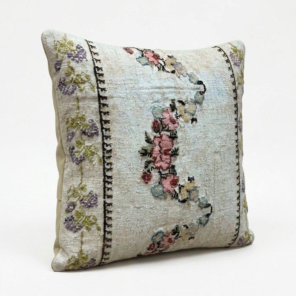 Handgeweven kilim kussenhoes 50 x 50 cm photo furniture