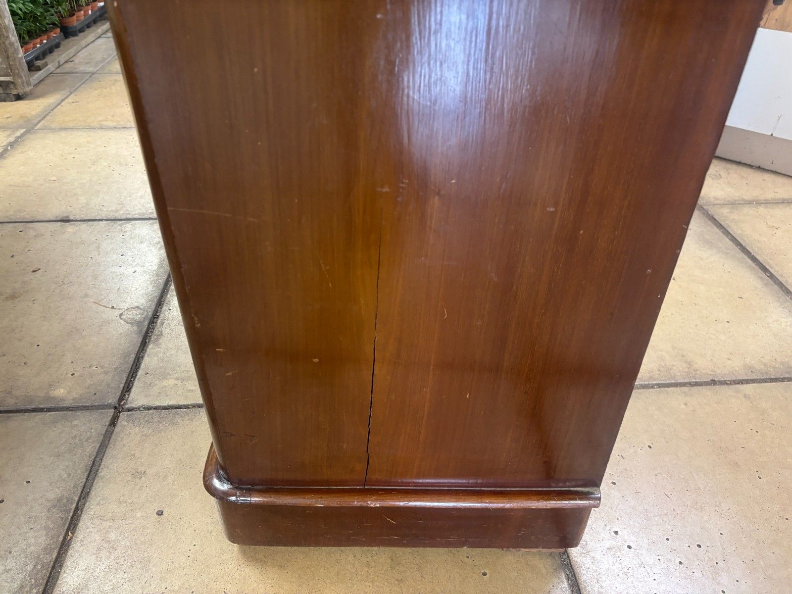 photo furniture Antique Late Victorian Mahogany Two Over Three Chest Of Drawers As Found
