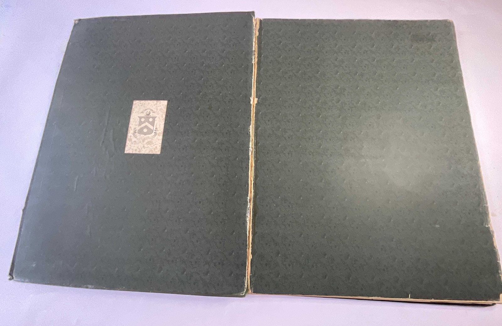 Imperial 1893 Elephant Folio Cosmographic World Atlas From The Library Of Sir Theodore Cracraft Hope (Imperial India Railway Builder) photo for sale
