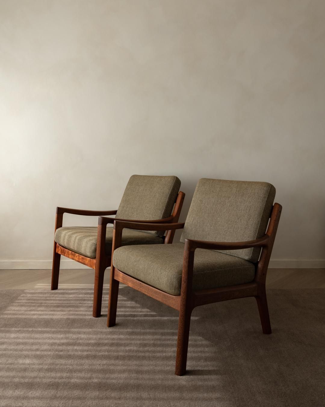Senator Lounge Chairs By Ole Wanscher For Cado, Danish Teak, 1960s, Set Of 2 photo furniture