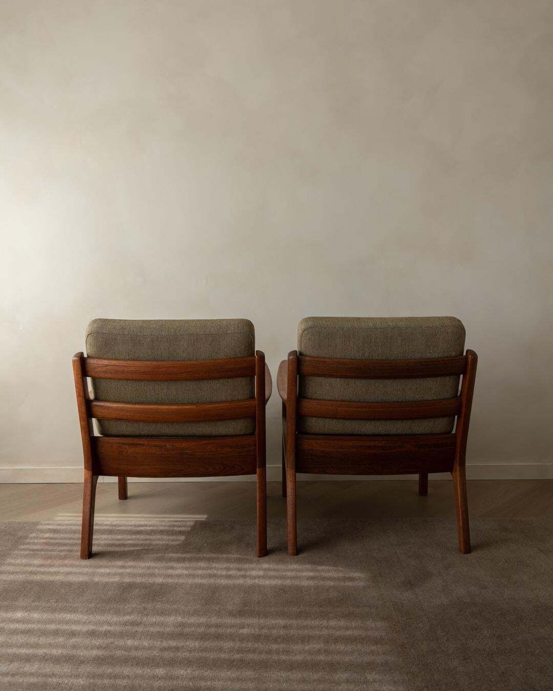 Senator Lounge Chairs By Ole Wanscher For Cado, Danish Teak, 1960s, Set Of 2 photo 3543.0