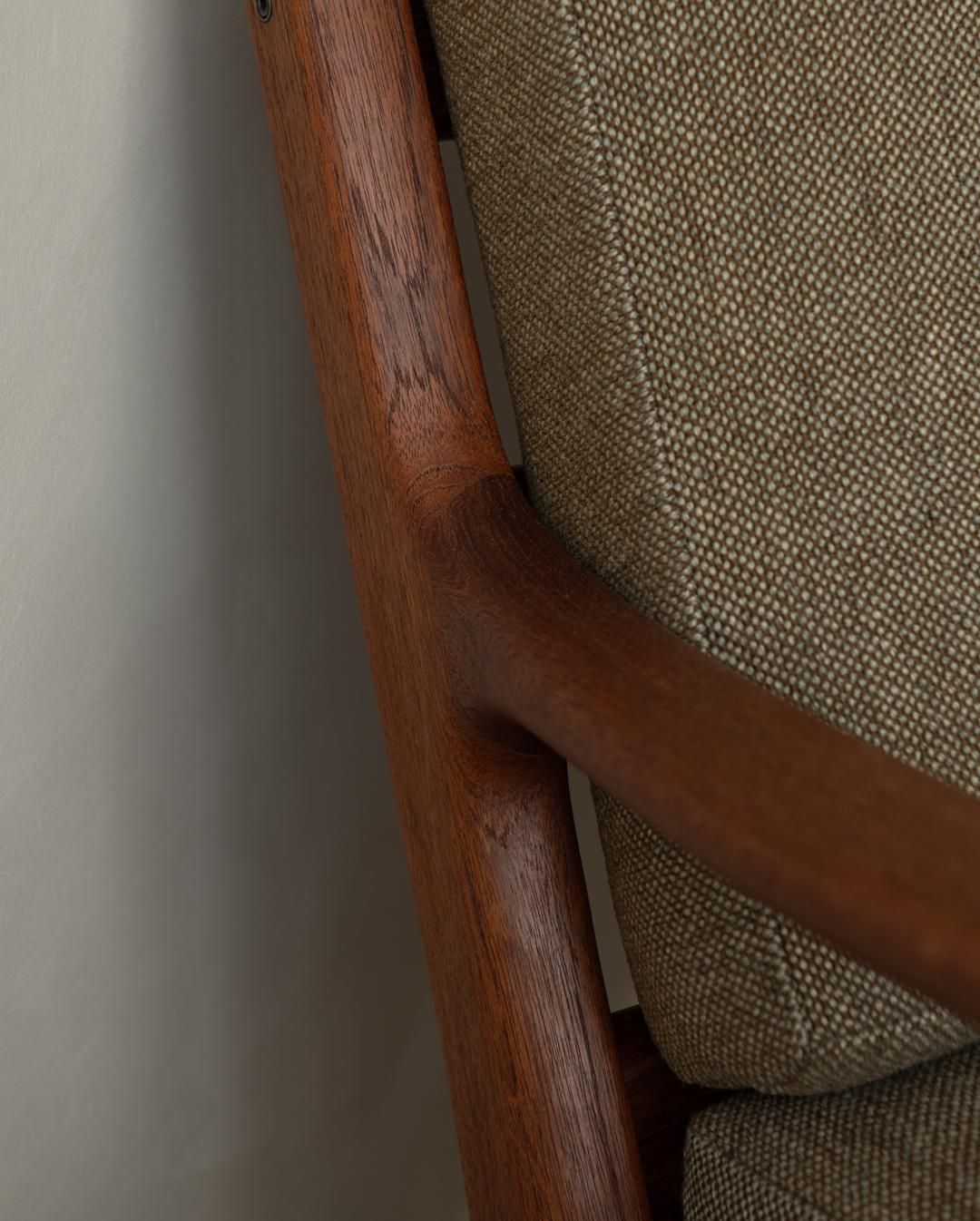 Senator Lounge Chairs By Ole Wanscher For Cado, Danish Teak, 1960s, Set Of 2 photo vintage