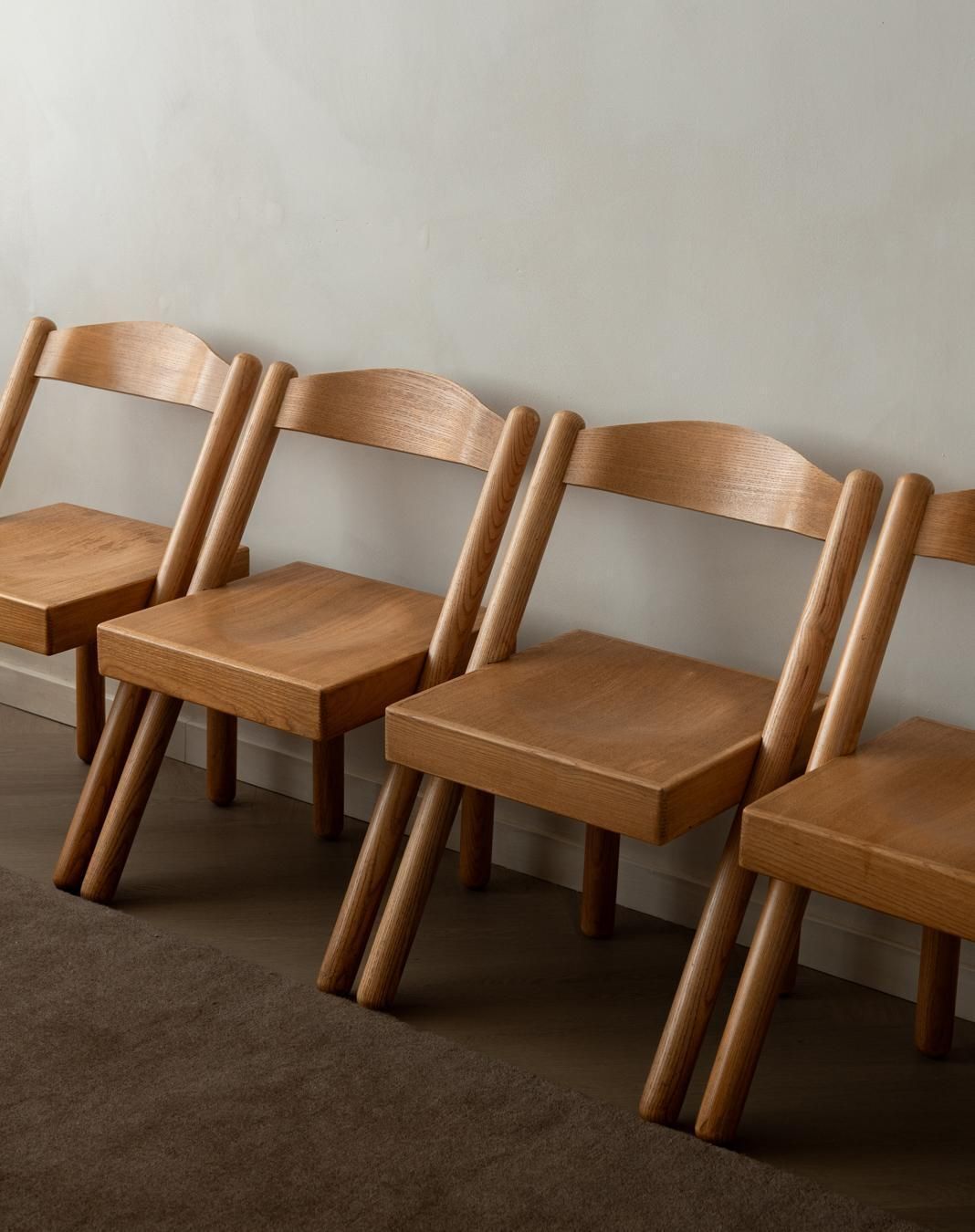 Vintage Italian Iva Dining Chairs By Pamio And Toso For Stilwood 1970s Set Of 4 photo for sale