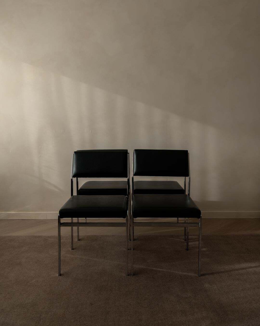 Sm07 Dining Chairs By Cees Braakman For Pastoe, Dutch Modernist, 1960s photo for sale