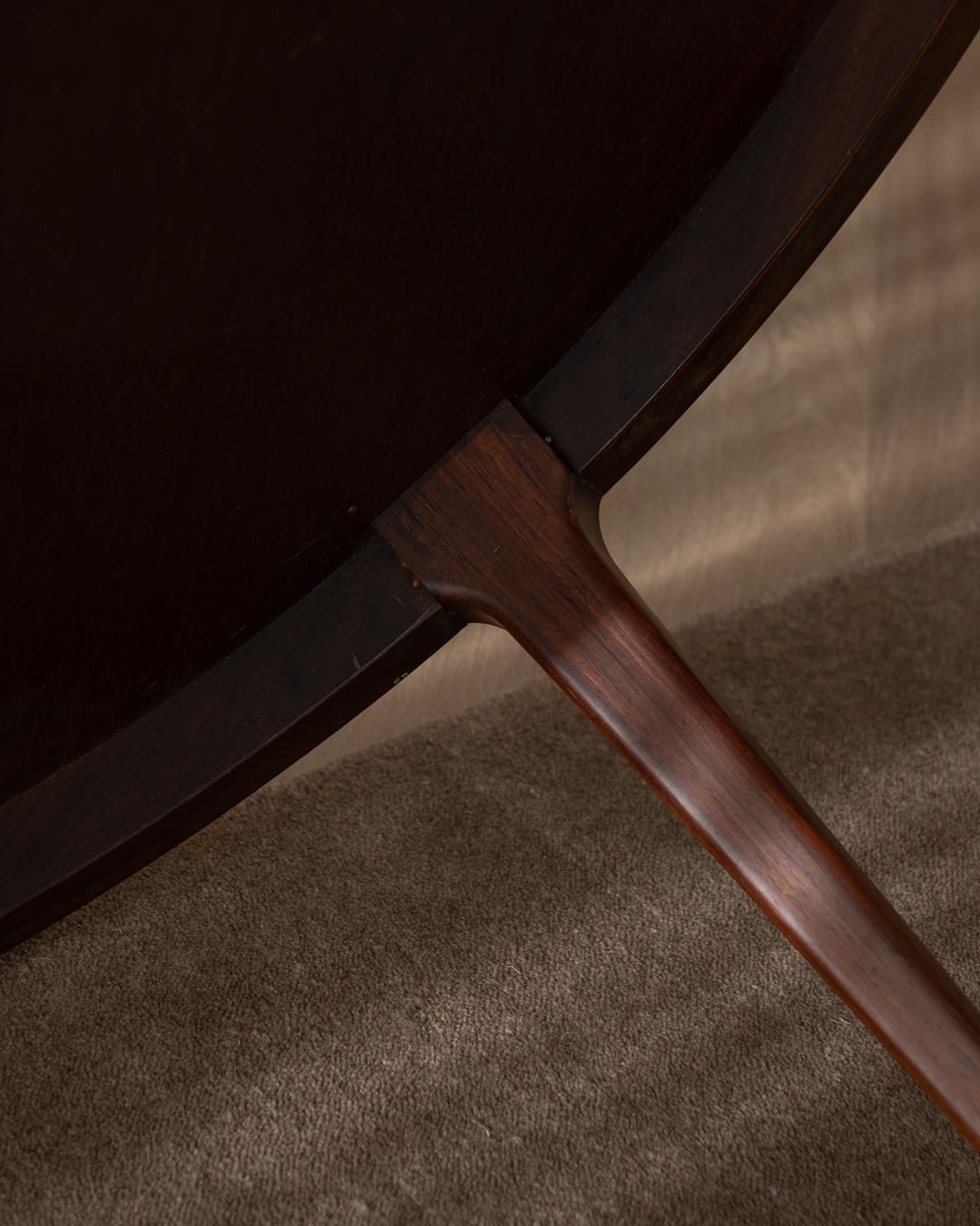 2333.0 Rosewood Coffee Table Model 283 By Johannes Andersen For Cfc Silkeborg, 1960s photo
