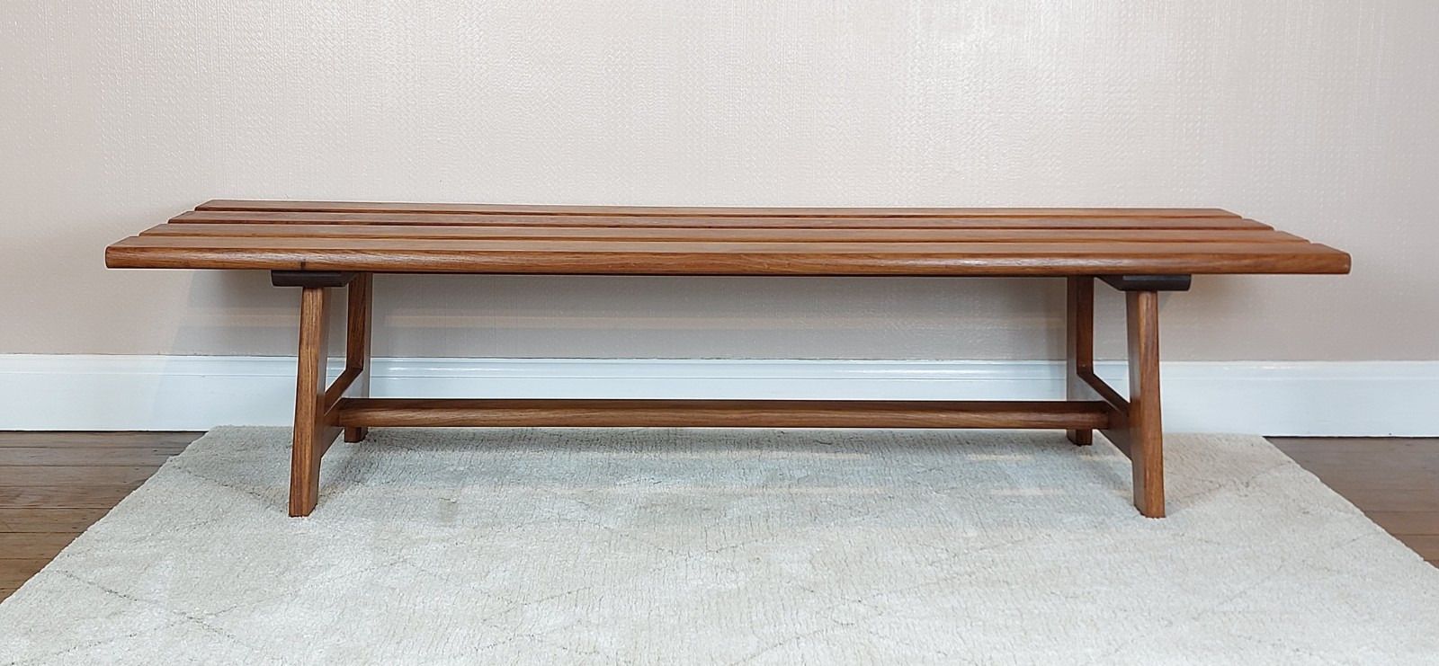 Mid Century Large Designer Teak Coffee Table By John Tabraham For Kallenbach South Africa photo for sale