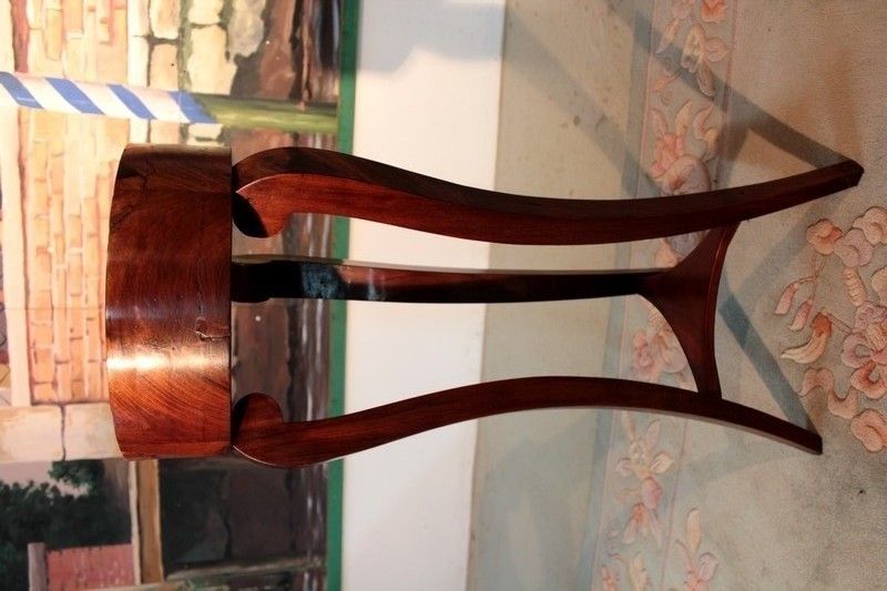 Barber Restoration Mahogany 19th photo for sale