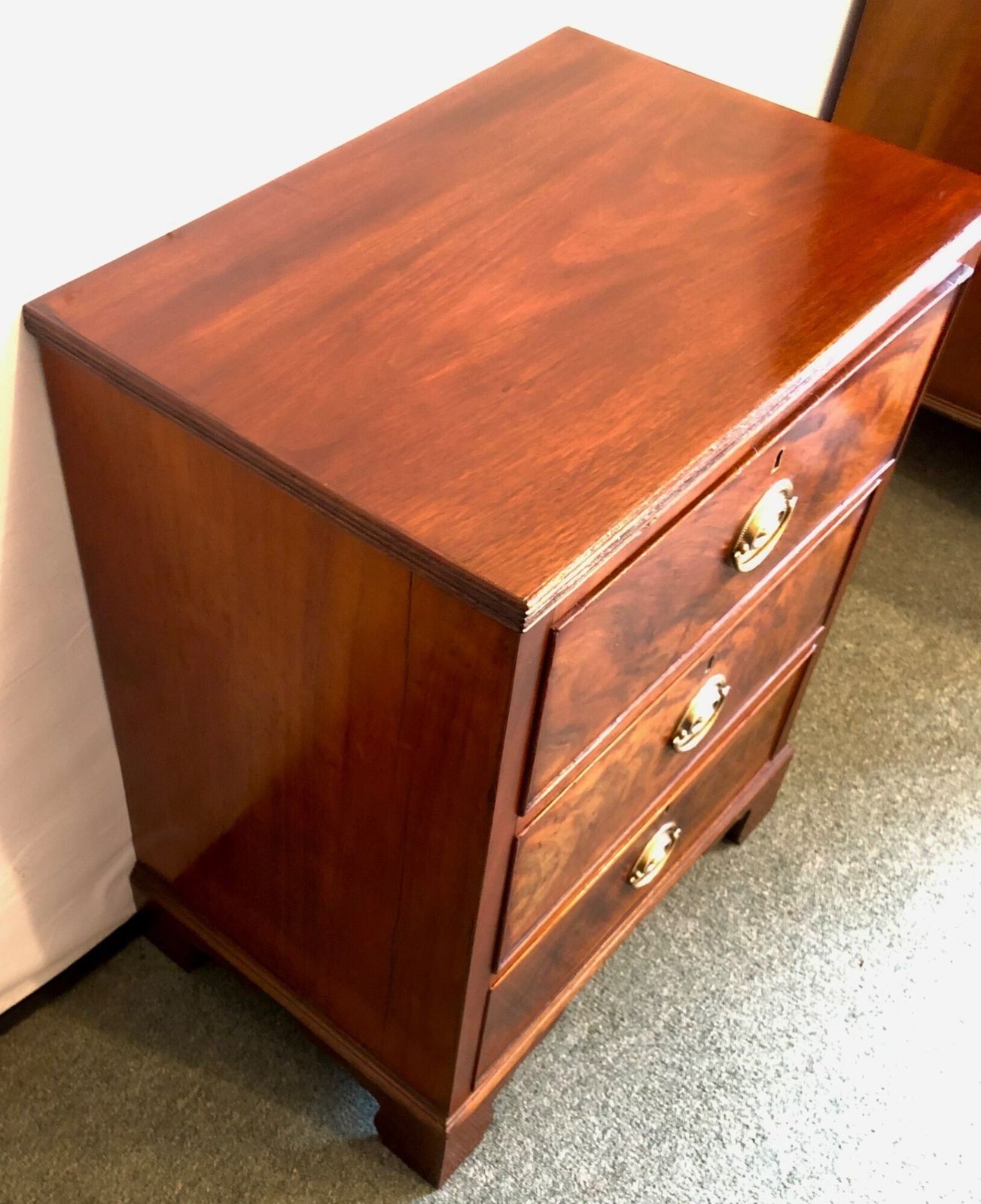 Small 19th Century Mahogany Chest Of Drawers photo 330.0