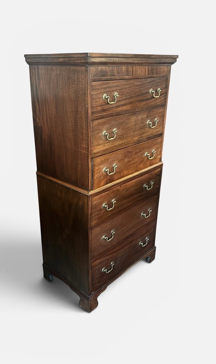 Small Early 20th Century Mahogany Tallboy photo for sale