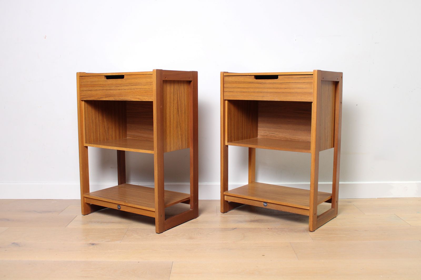 A Pair Of Vintage Mid Century Myer Beside Tables