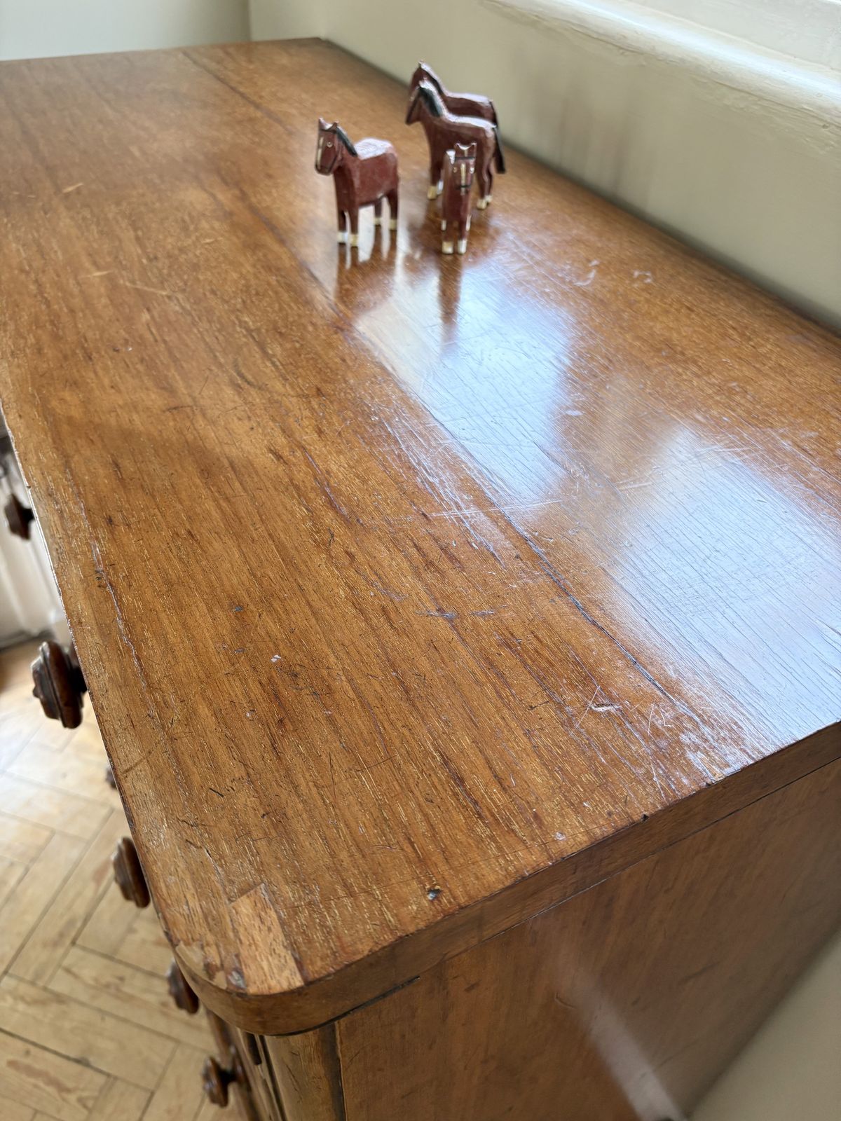 Antique Mahogany Chest Of Drawers photo Furniture