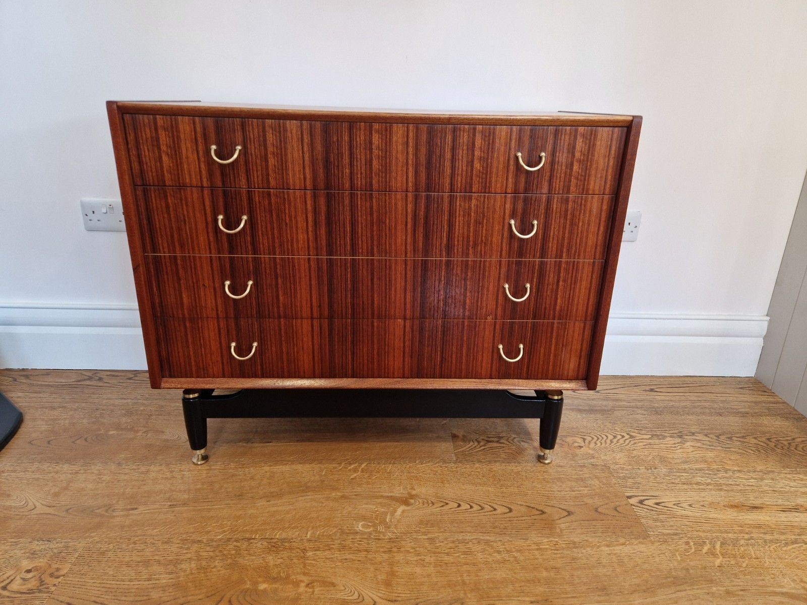 G Plan E Gomme Tola Teak Chest Of Drawers Fully Restored Mid Century photo 450.0