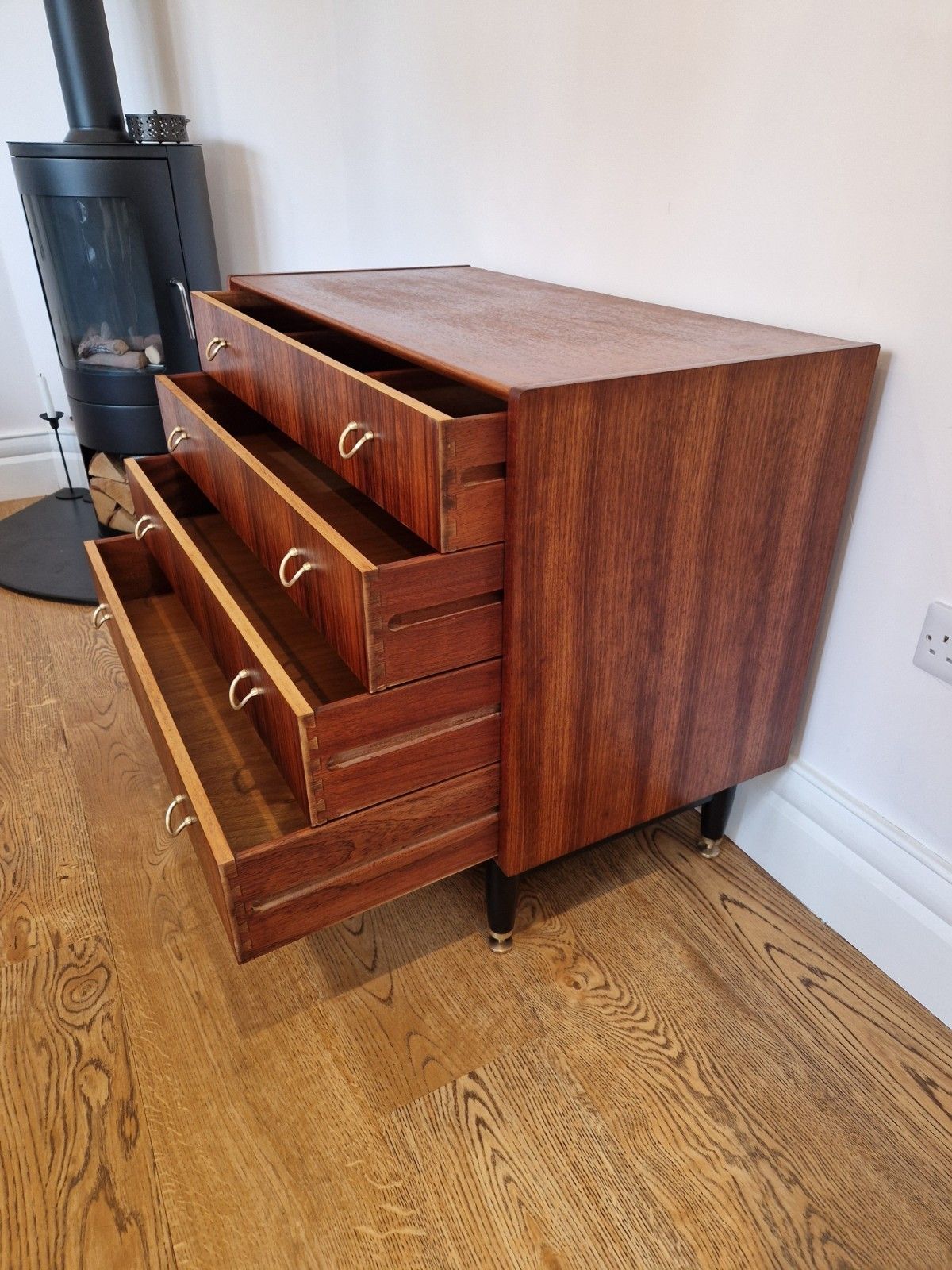 photo vintage G Plan E Gomme Tola Teak Chest Of Drawers Fully Restored Mid Century