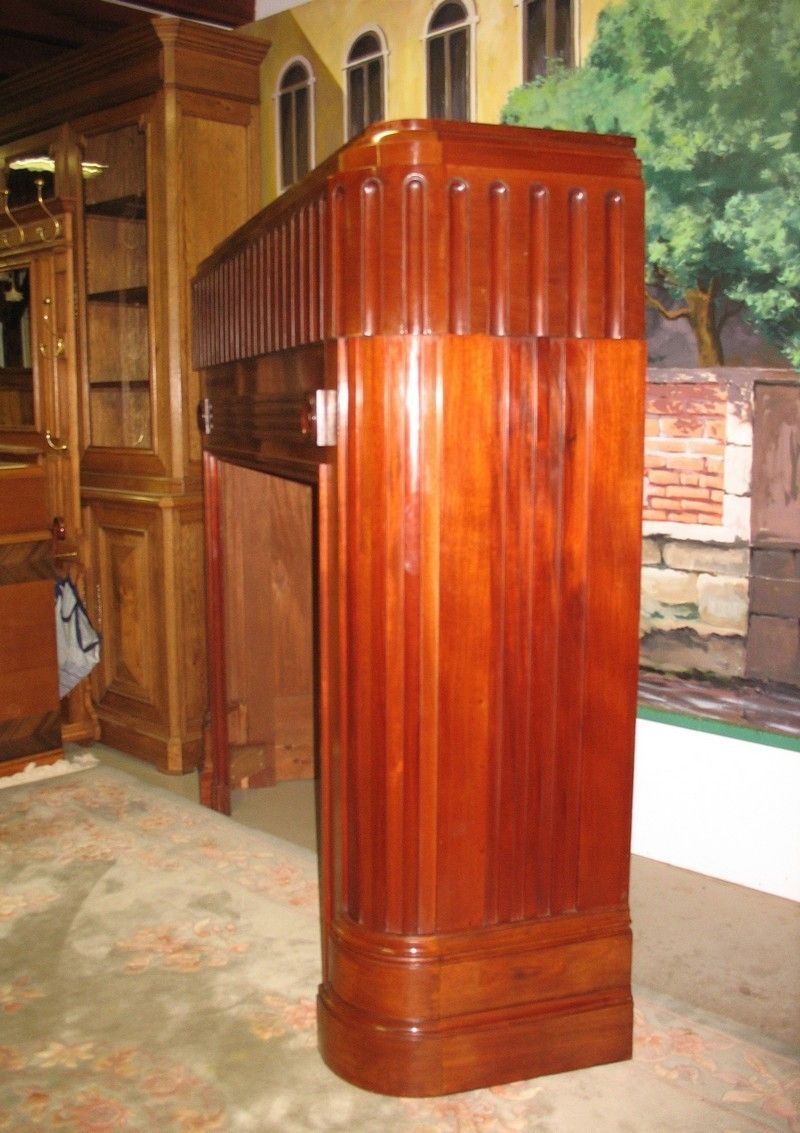 Mahogany Fireplace Surround Art Déco photo 5514.62