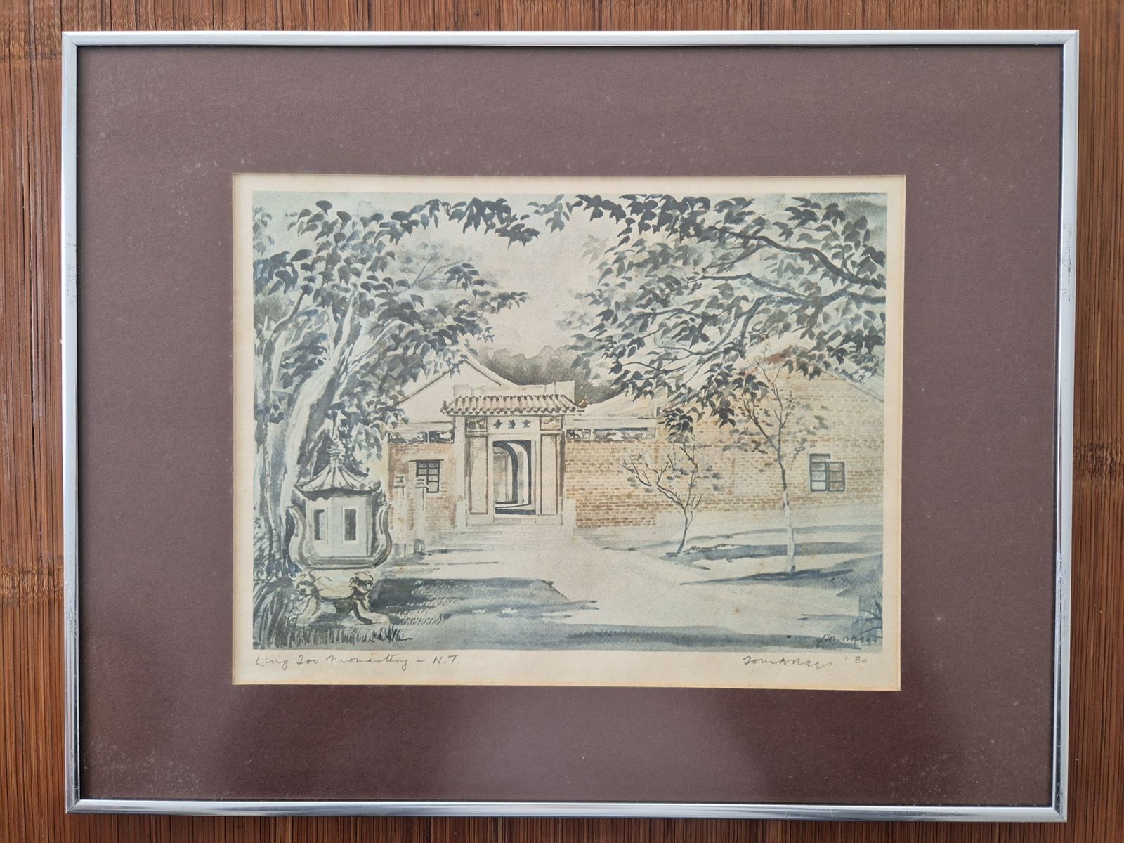 Framed Prints Of Old Hong Kong By Tom Briggs (Set Of 4) photo 120.0