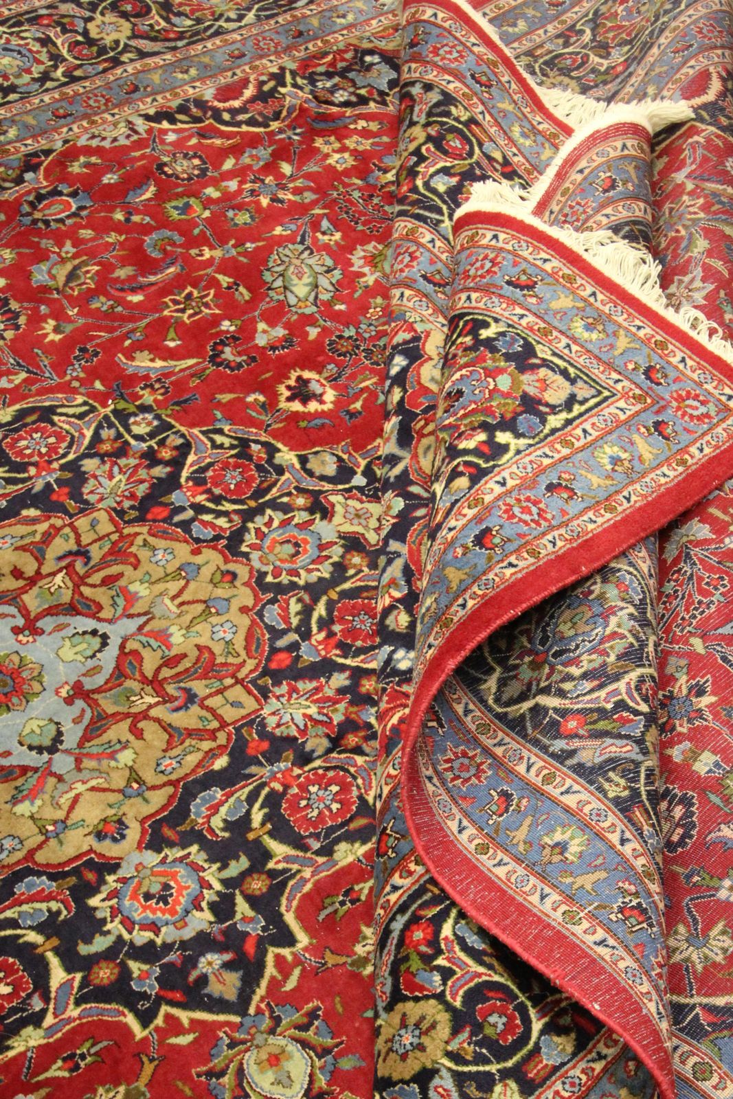 photo vintage Traditional Large Carpet Red Vintage Rug Handwoven Living Room Rug