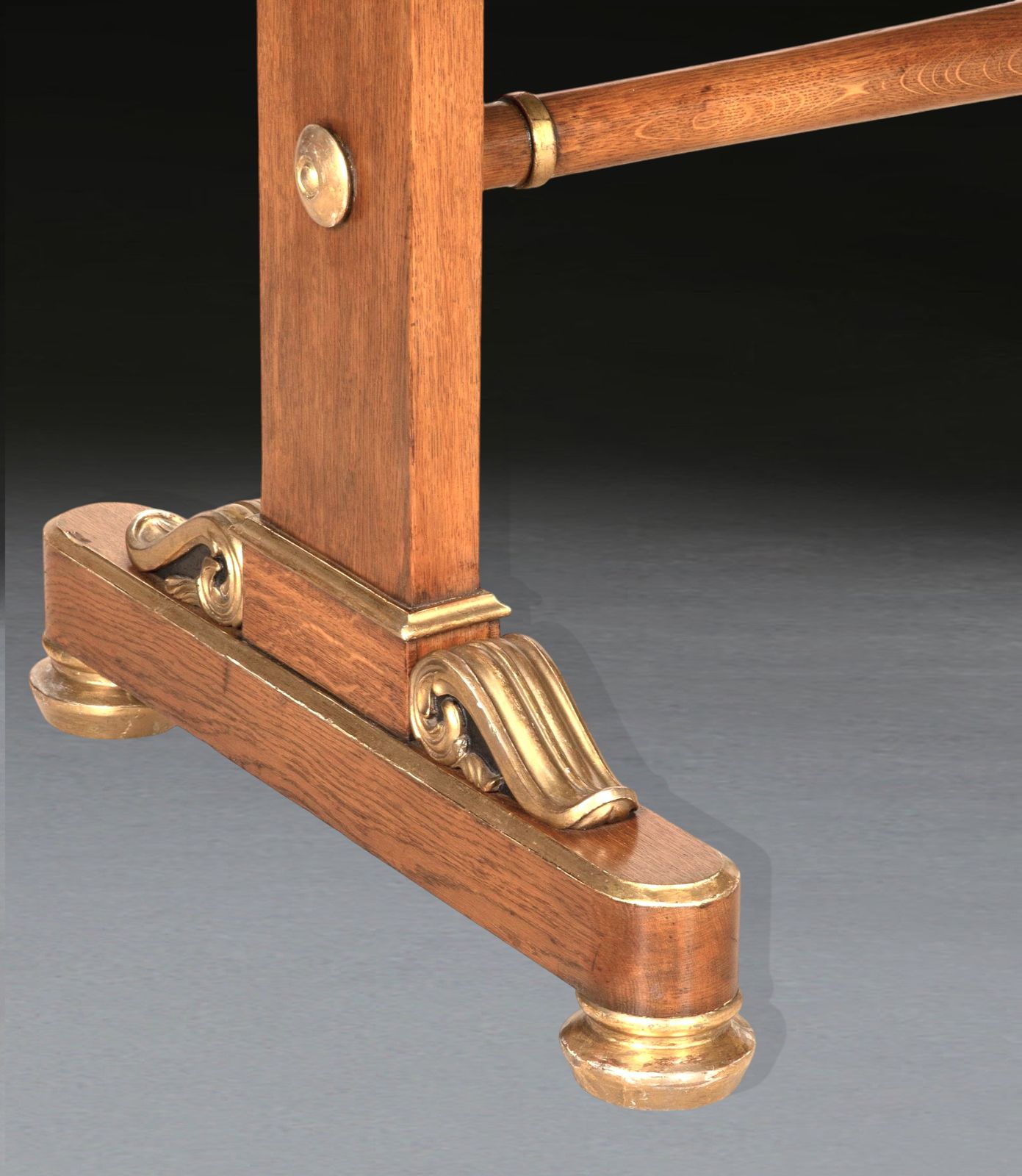 photo furniture Regency Siena Marble, Oak & Giltwood Centre Table