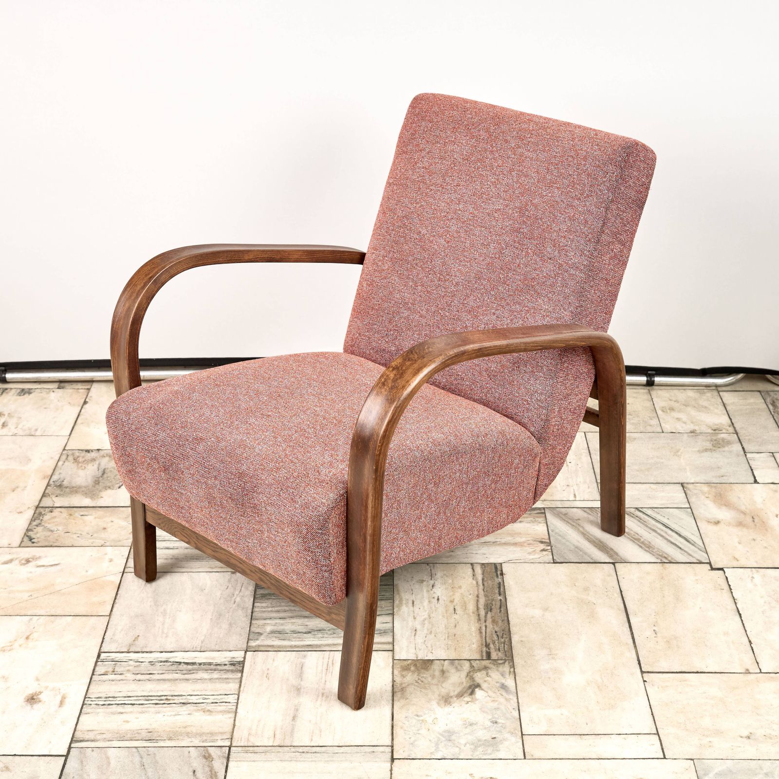 photo vinterior Armchair By K. Kozelka & A. Kropacek Interier Praha 1950s Czechoslovakia