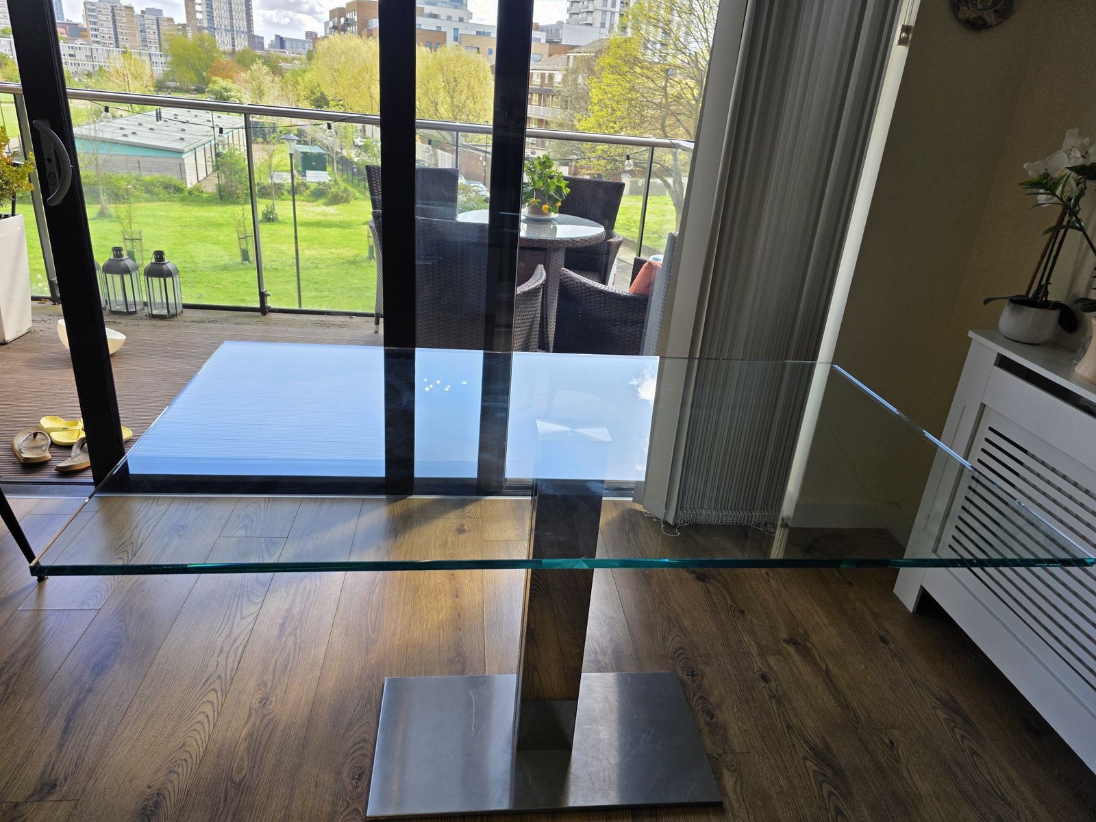 Cattelan Italia Elvis Glass Dining Table photo buy