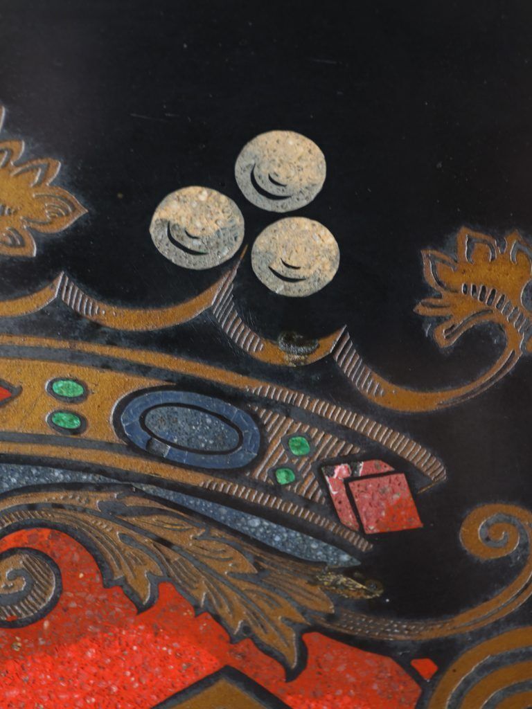 Large 19th Century Florentine Heraldic Pietra Dura Plaque, Allegory Of Peace, C.1890 photo for sale