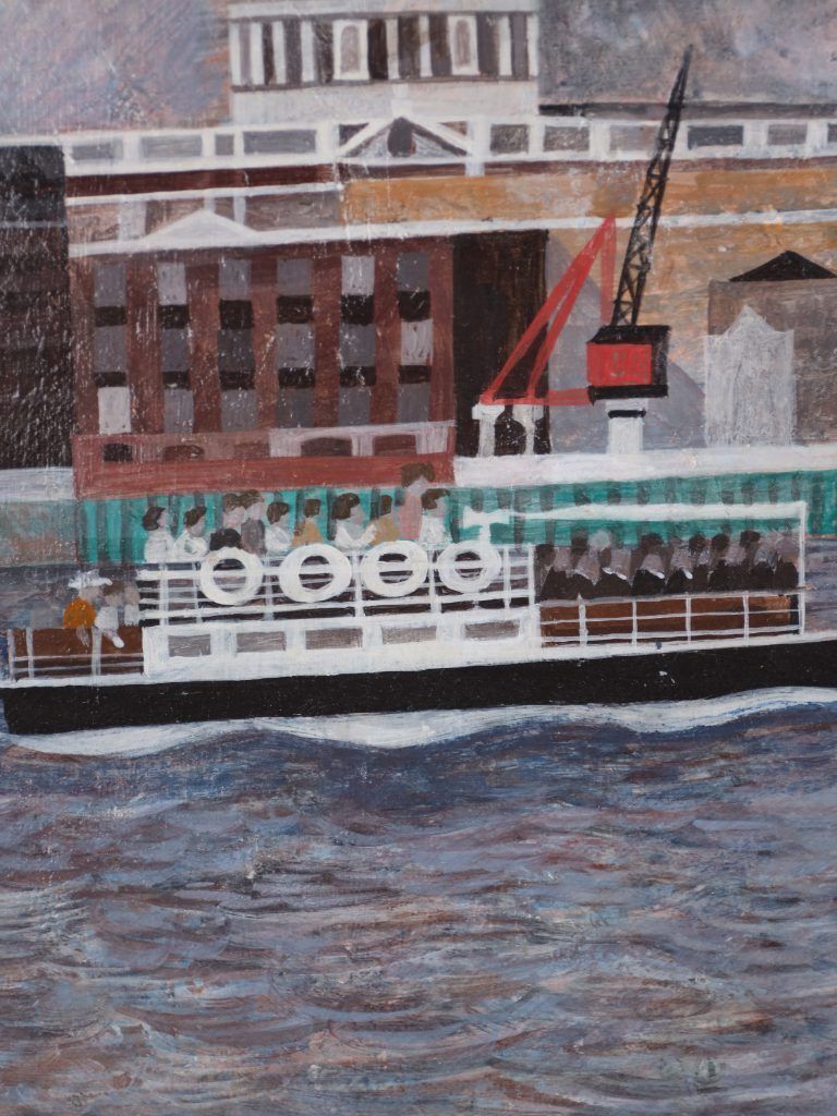 Alfred Daniels Rba Rws Oil Painting ‘St. Paul's Across The Thames’ London View, 1969 photo 2800.0
