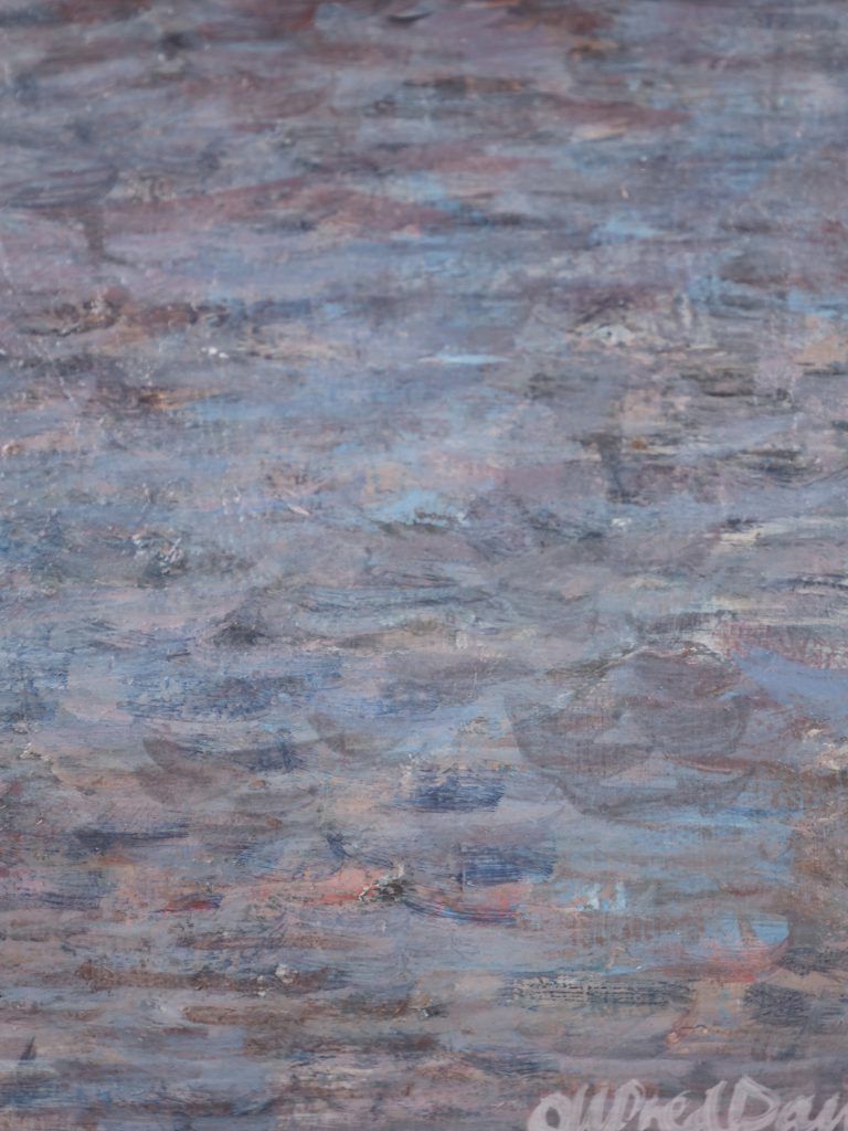 photo for sale Alfred Daniels Rba Rws Oil Painting ‘St. Paul's Across The Thames’ London View, 1969