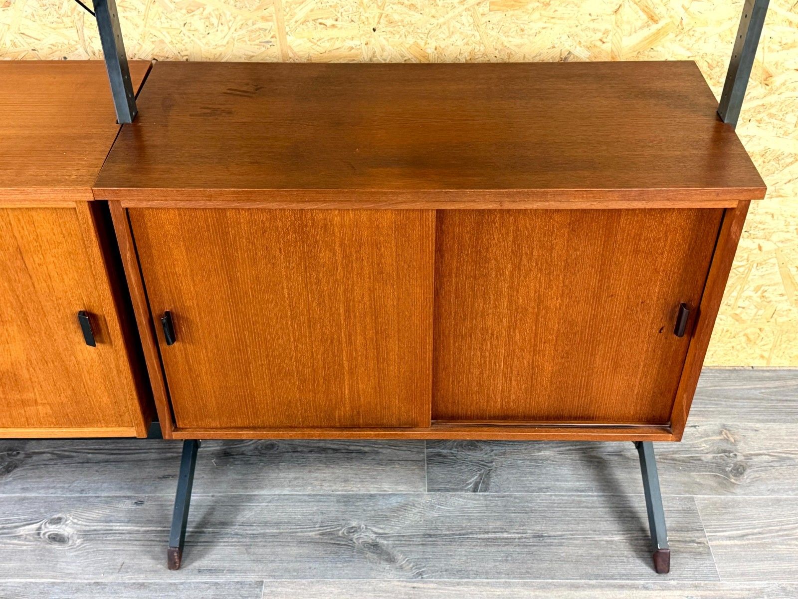 60s 70s Teak Shelving System Wall Unit By Olof Pira Sweden Mid Century photo vinterior