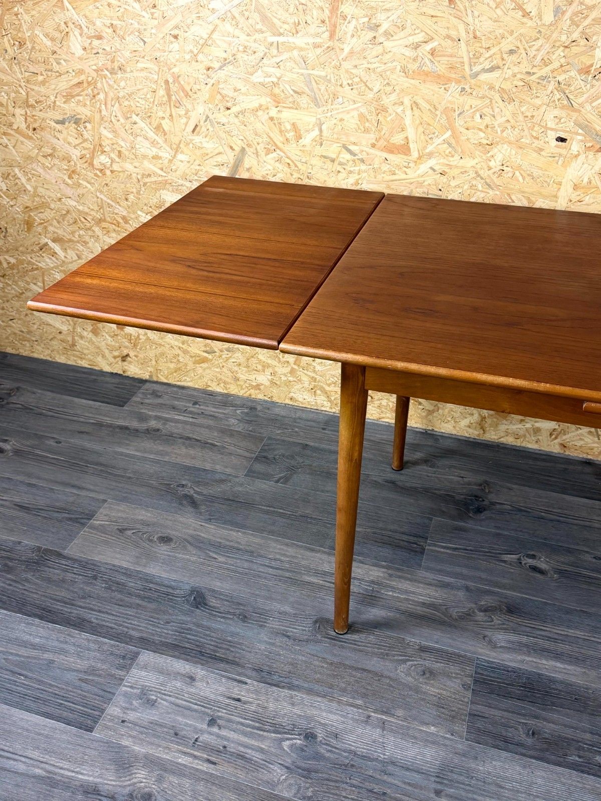 Furniture 60s 70s Teak Dining Table Dining Table Danish Modern Design Denmark photo