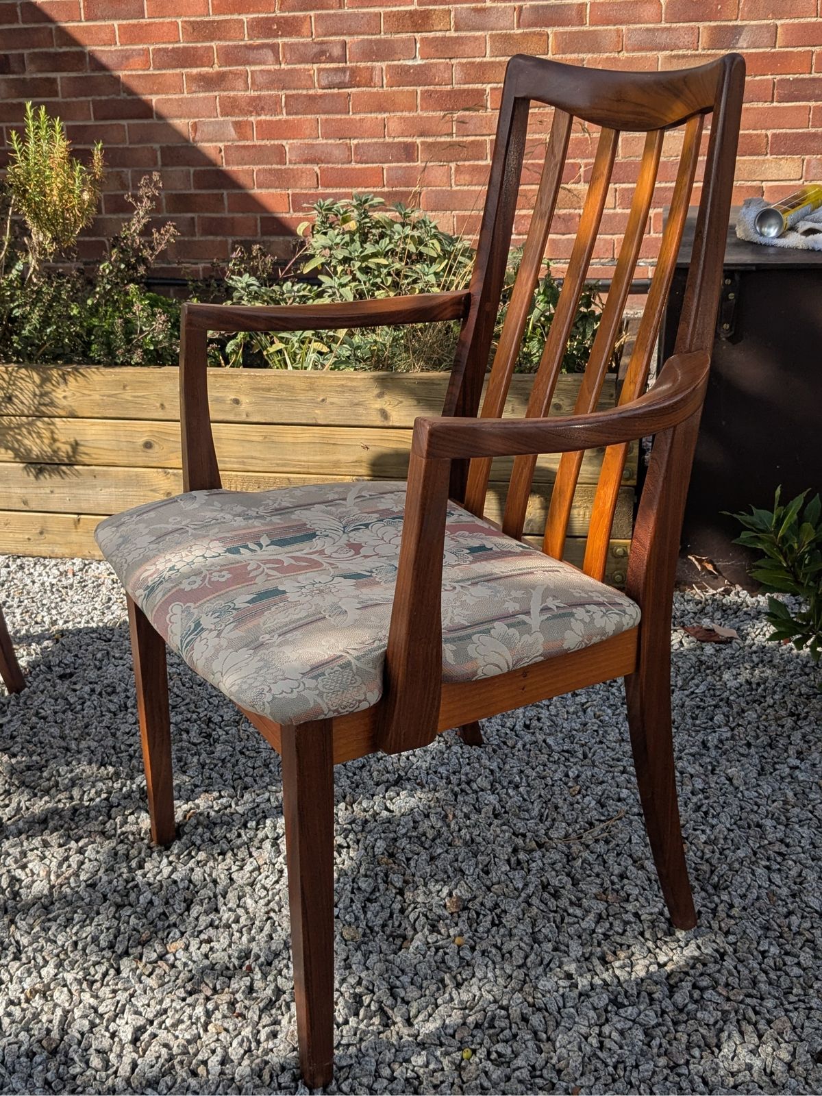 Reduced Pair Of Leslie Dandy G Plan Teak Chairs With Arms photo vinterior