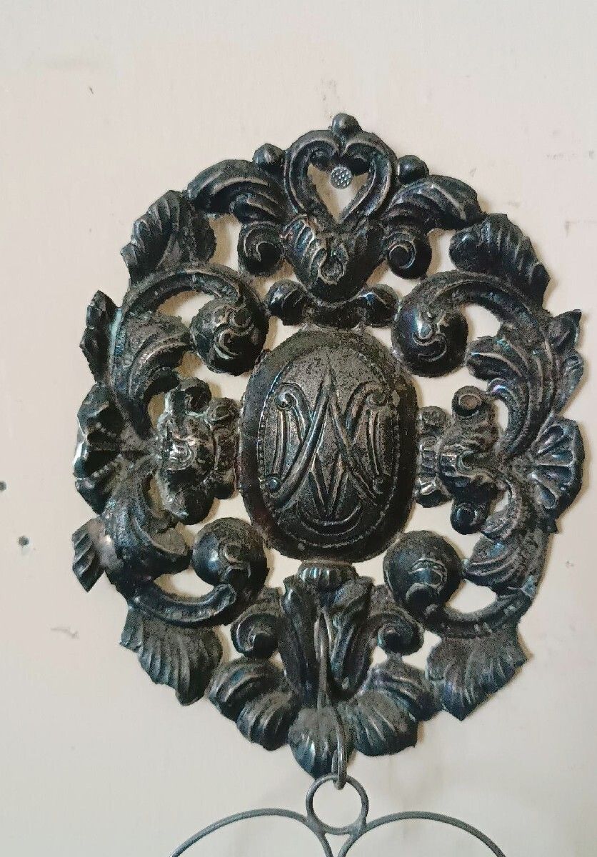19th Century Italian Craftsmanship. Silver Holy Water Font With Removable Basin. photo for sale
