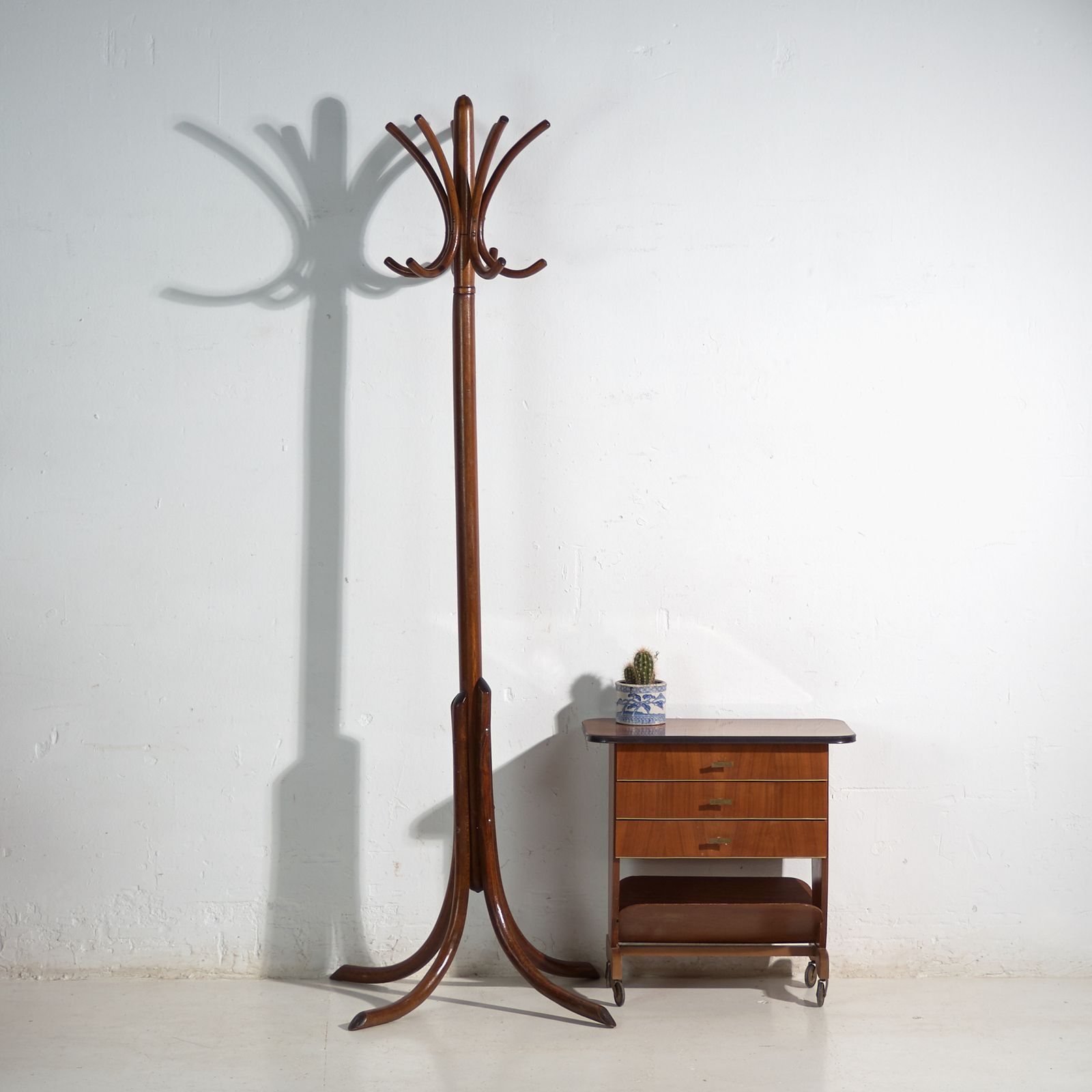 Bentwood Coat Stand In Beechwood – Austria Hungary, Thonet Style, Circa 1900 photo 702.0