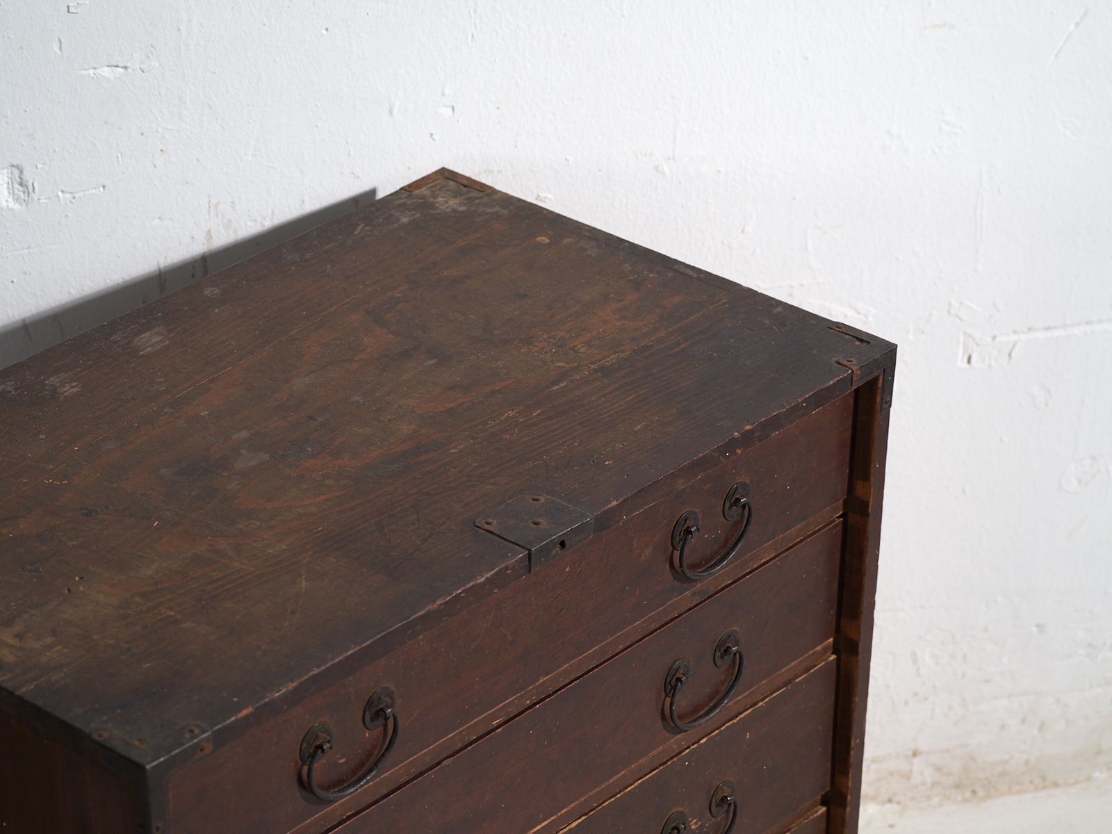 Antique Japanese Tansu With Drawers And Iron Hardware – Meiji Period, Japan, Circa 1900 photo furniture