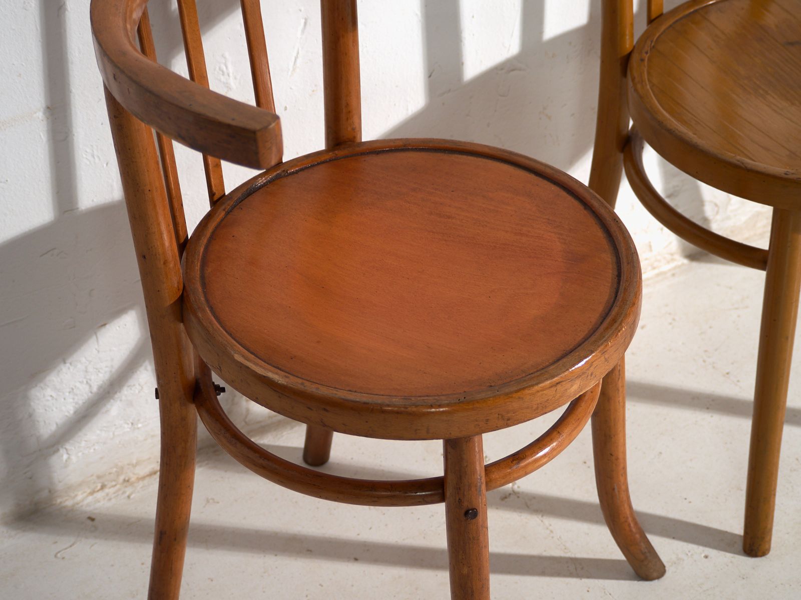 Set Of Four Thonet Style Bentwood Chairs – Central Europe, Circa 1920 photo Furniture