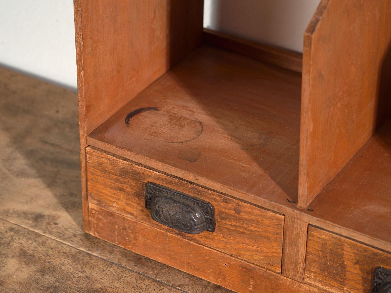 Antique Japanese Desktop Organiser With Compartments And Drawers – Japan, Circa 1930 photo buy