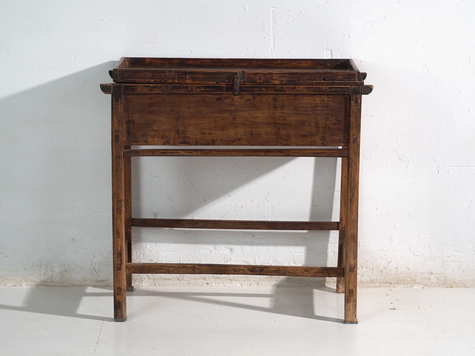 Antique Chinese Lift Top Desk In Pine – China, Circa 1930 photo buy