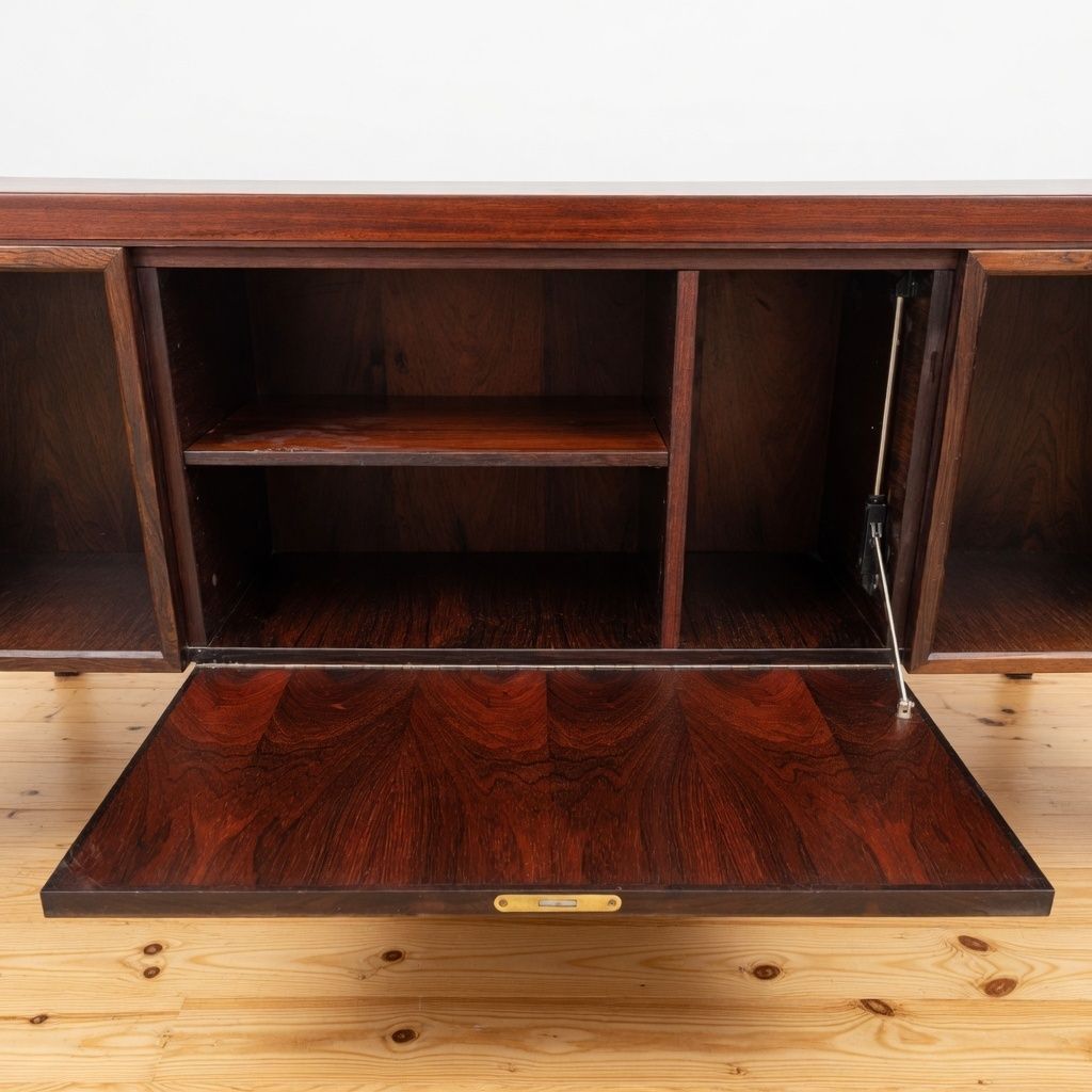 Gunni Omann Model 77 Rosewood Desk, 1960s. photo furniture