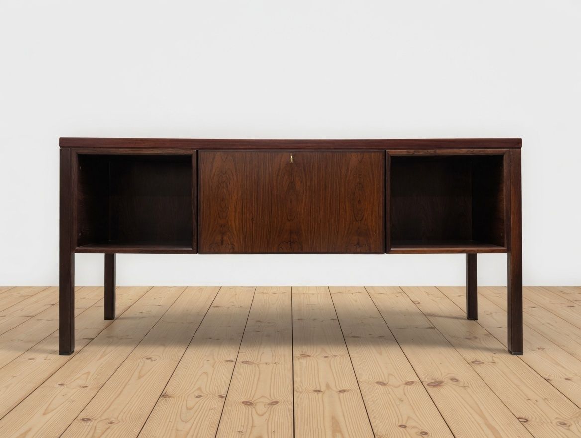 2150.0 Gunni Omann Model 77 Rosewood Desk, 1960s. photo