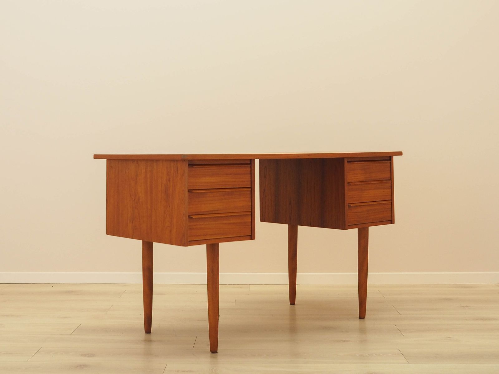Bureau en teck, design danois, années 1970, fabriqué au Danemark photo buy
