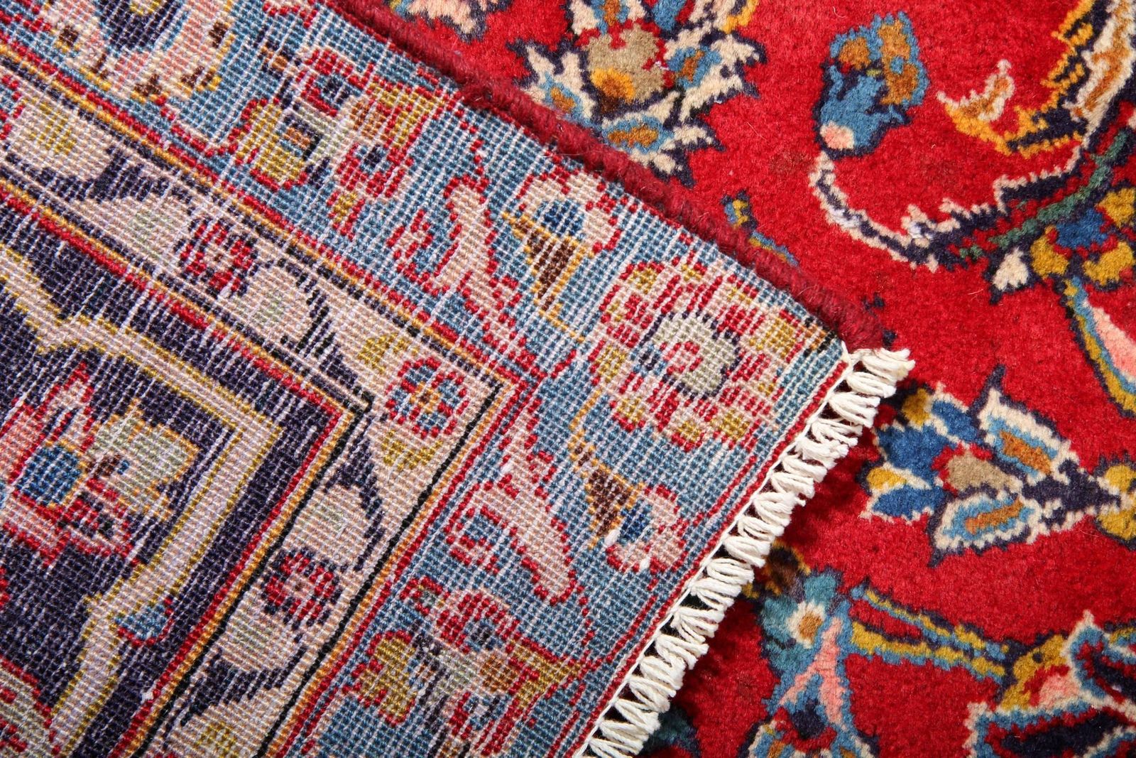 Handgemaakt traditioneel rood vloerkleed, oosters medaillon tapijt photo for sale