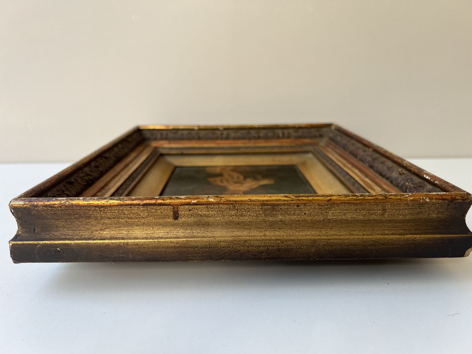 photo for sale Victorian Framed Portrait Of A Young Lady With Ornate Wooden Frame
