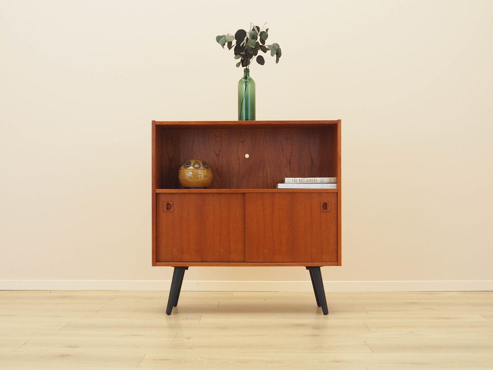 Teakhouten boekenkast, Deens design, jaren 1970, gemaakt in Denemarken photo furniture