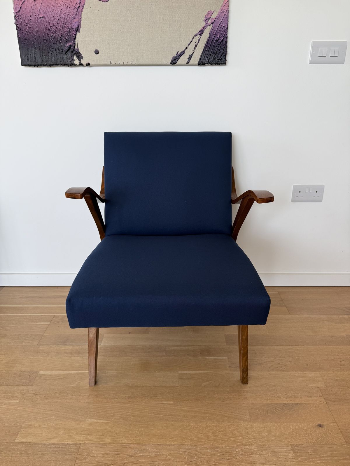 Tatra Pravenec, 1960s, Reupholstered Armchair photo Furniture