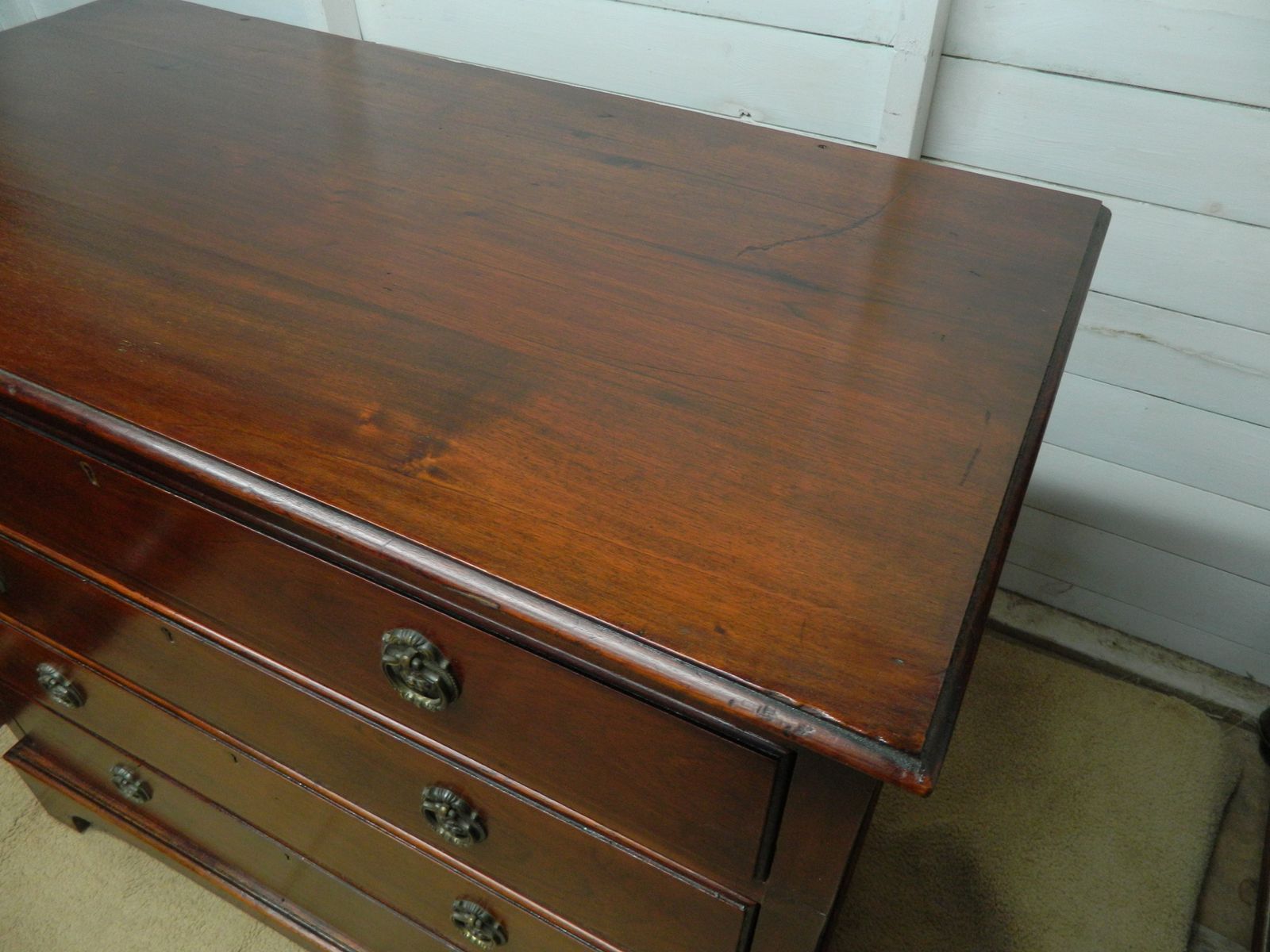 Edwardian Mahogany Chest Of Drawers photo for sale