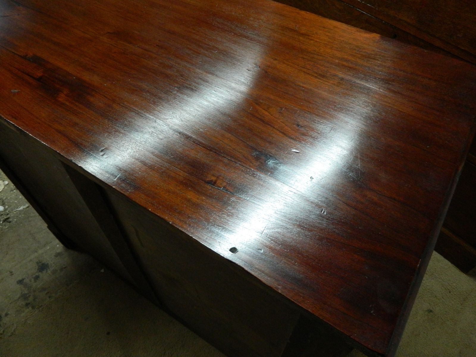 photo vintage Edwardian Mahogany Chest Of Drawers