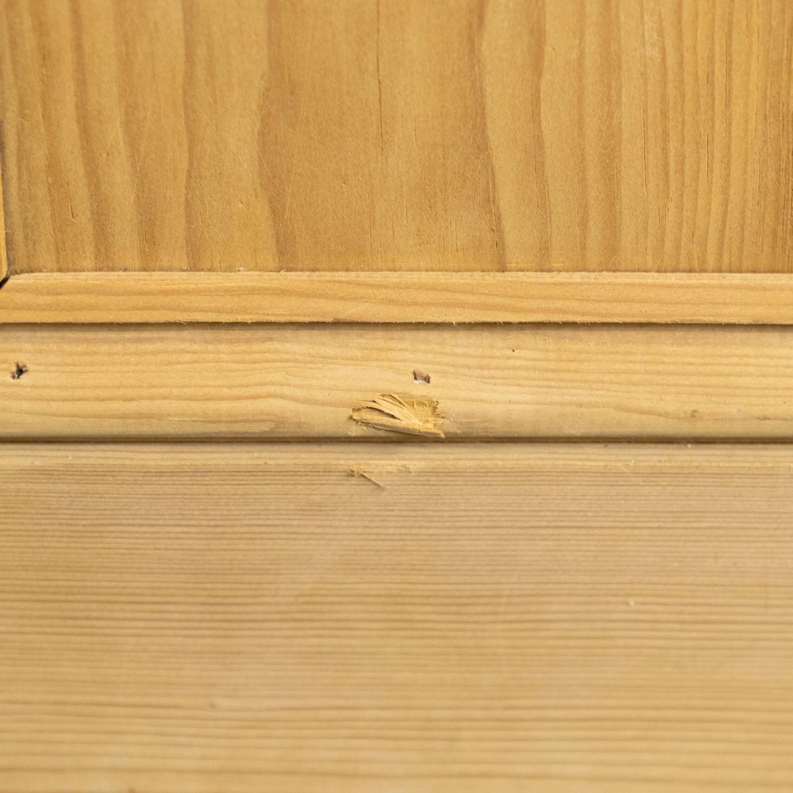 photo for sale Antique 4 Panel Stripped Door 203cm X 83cm