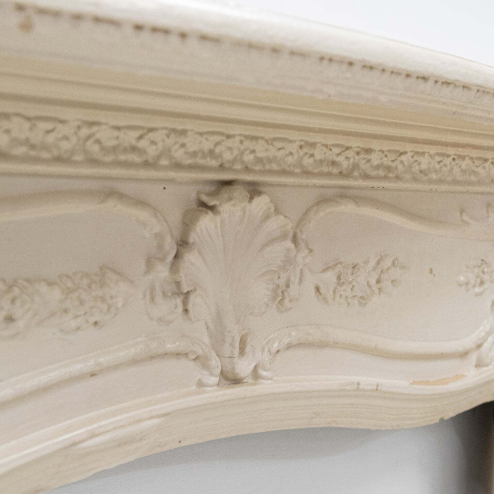 Antique Victorian French Style Wooden Fireplace Surround photo Home Fixtures