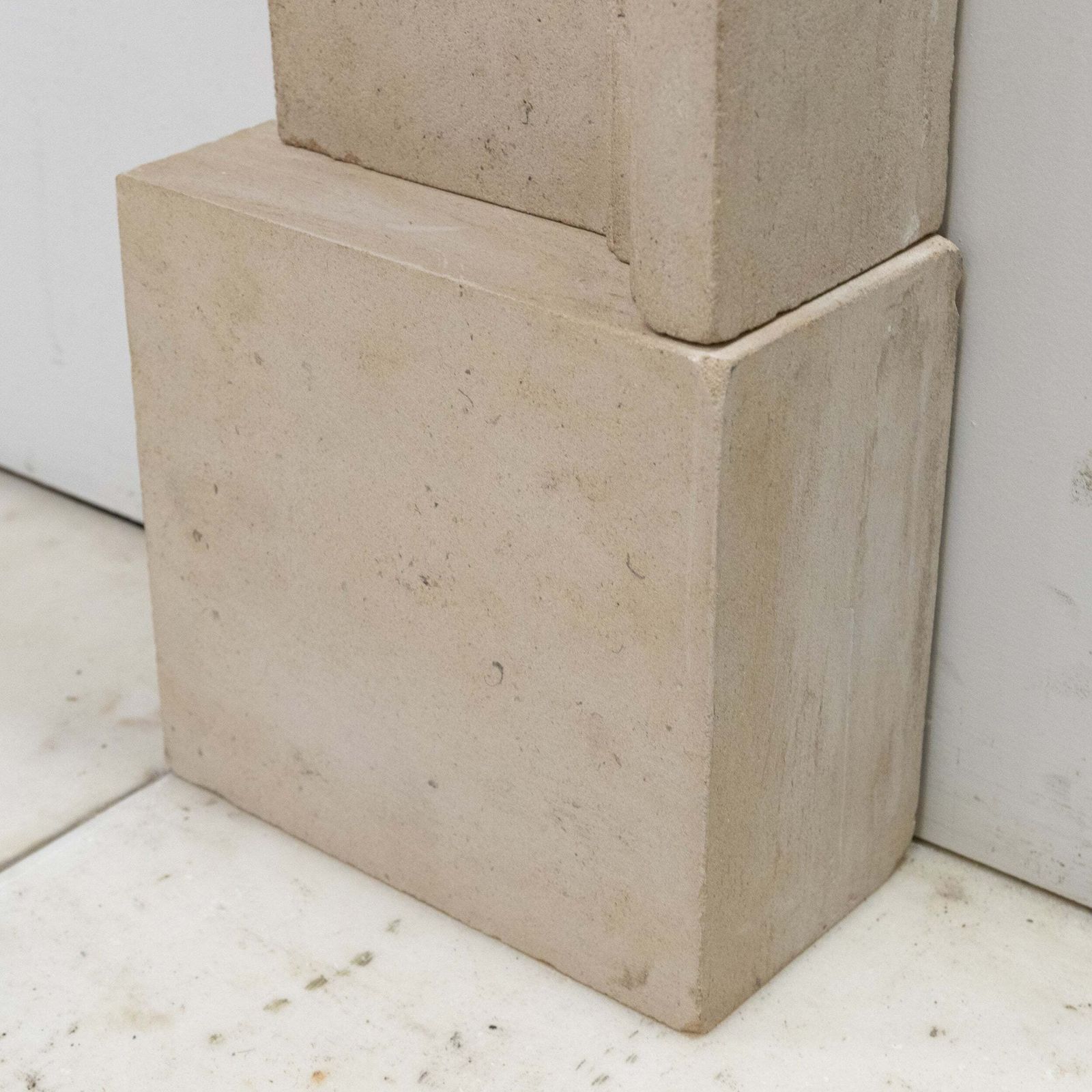 Home Fixtures Reclaimed Sandstone Bolection Fireplace Surround photo
