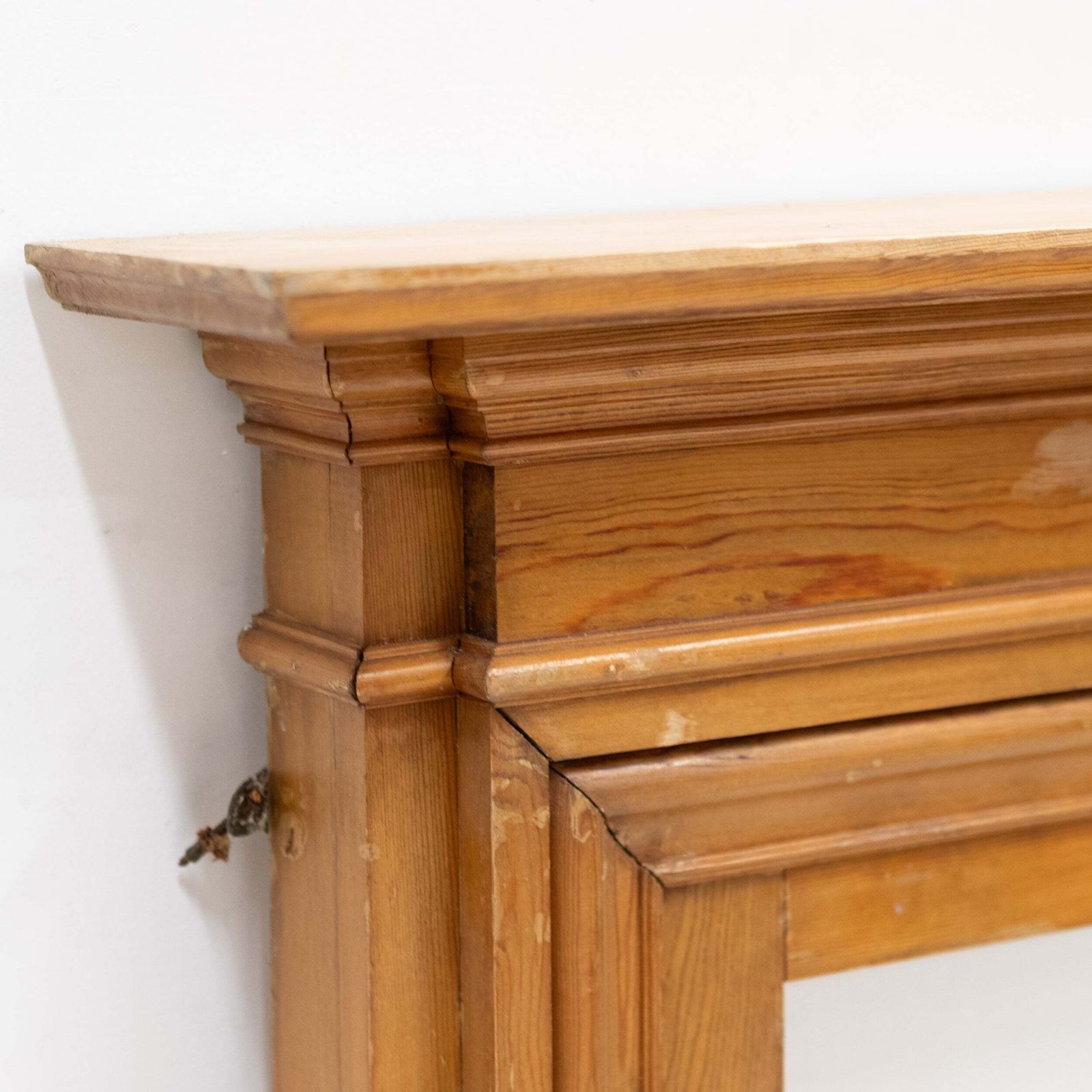 Antique Wooden Fireplace Surround photo for sale