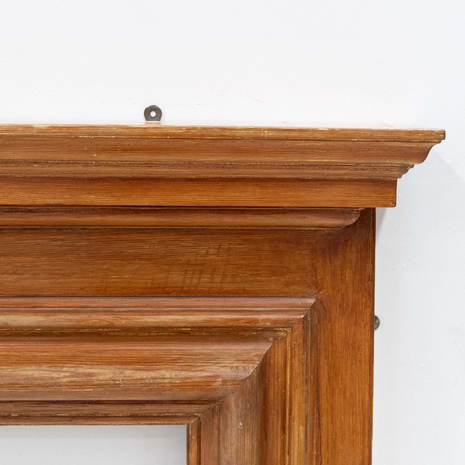 Antique Wooden Fireplace Surround photo vinterior