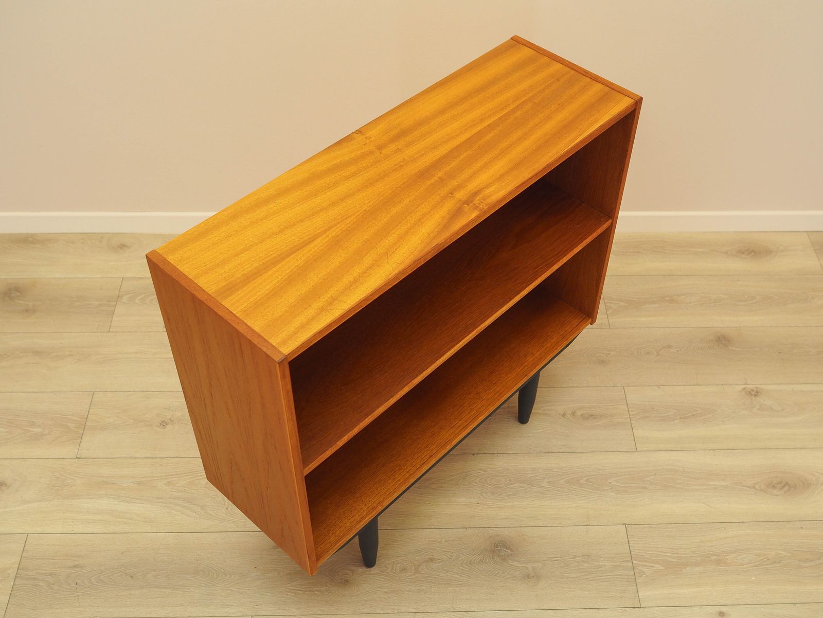 Teakhouten boekenkast, Deens design, jaren 1970, gemaakt in Denemarken photo 679.0